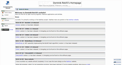 Desktop Screenshot of dominik-reichl.de